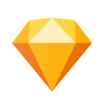 Sketch app icon.